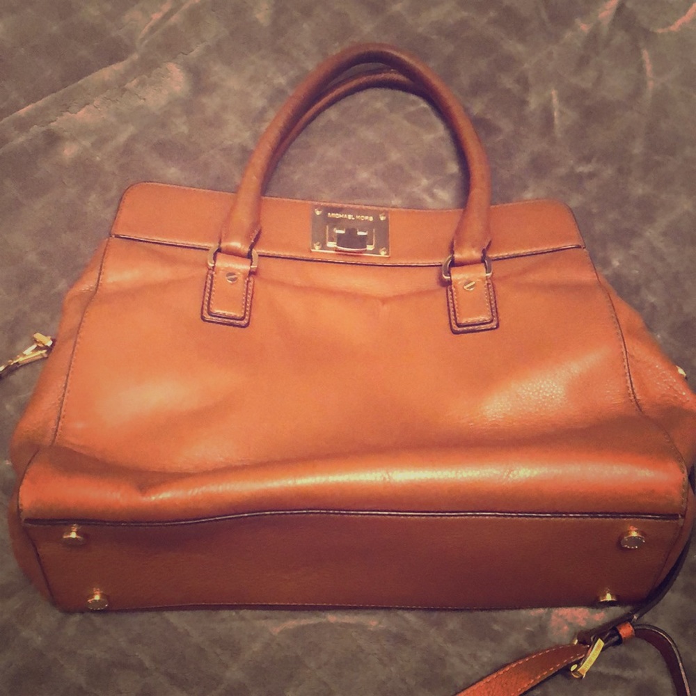 Michael Kors Tan Large Satchel